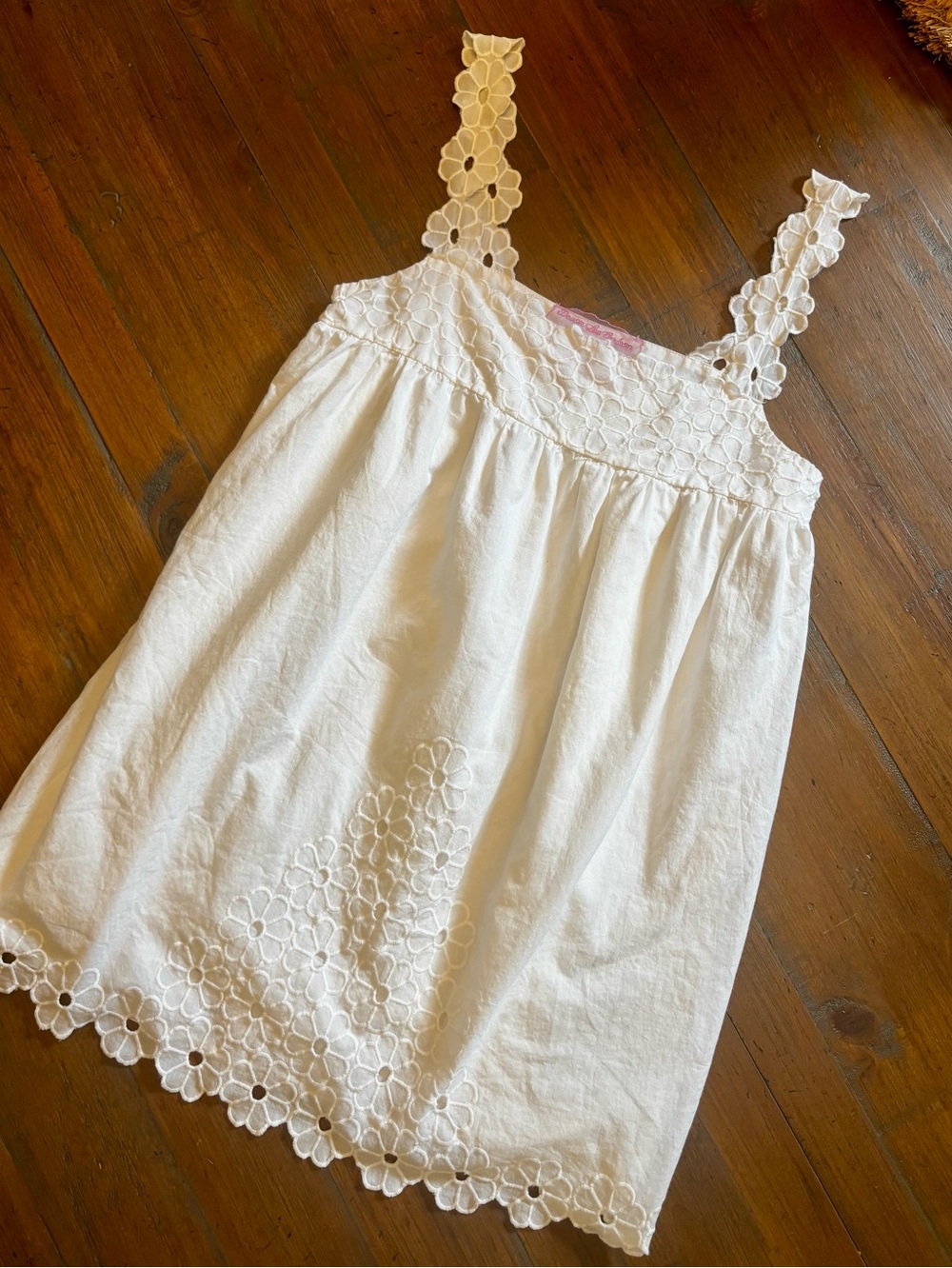 NWOT Frankie’s bikinis x Devon Lee Carlson sky babydoll dress
